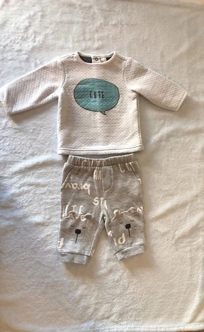 Ensemble bébé garçon 3 mois orchestra