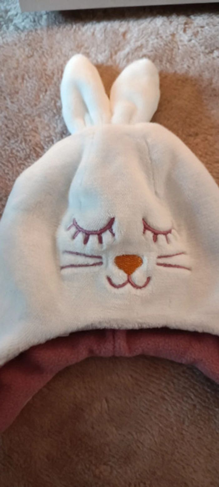 Bonnet tour du coup lapin - photo numéro 2