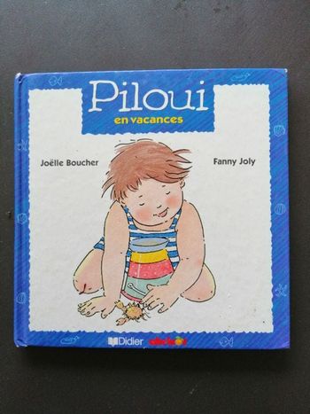 Livre Piloui en vacances