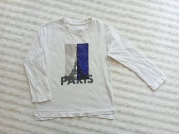 Tshirt ML garçon 6ans 🩶🤍