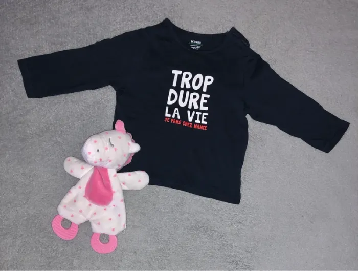 T-shirt manches longues mixte