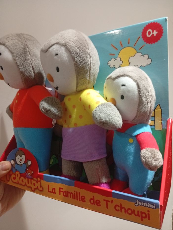 Peluches famille de T'choupi neuves - photo numéro 2