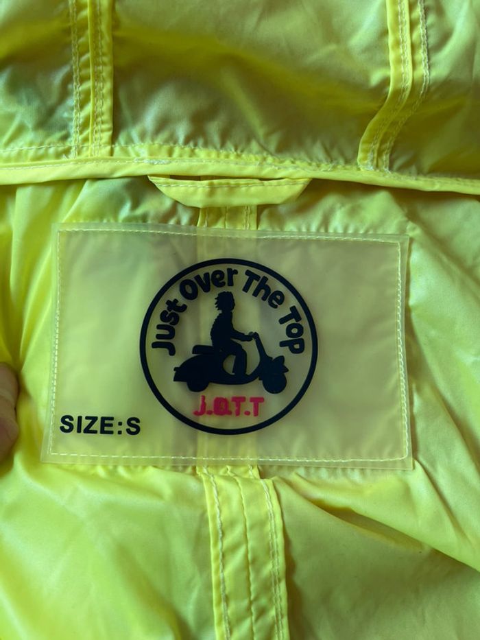 Imperméable long à capuche jaune Jott - photo numéro 10
