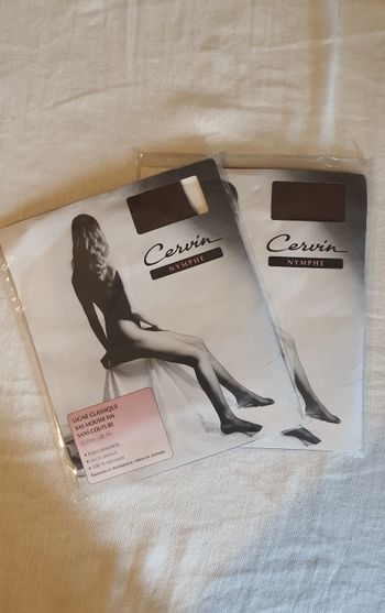 Lot de 2 paires de bas "Cervin" taille 5