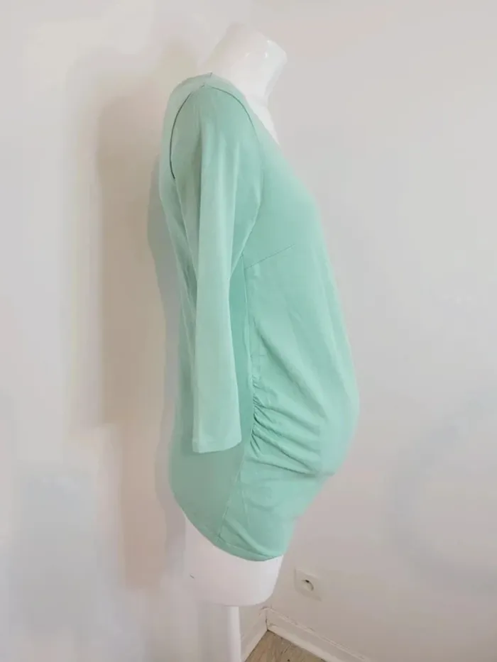Joli T-shirt H&M Mama M (38) - photo numéro 2
