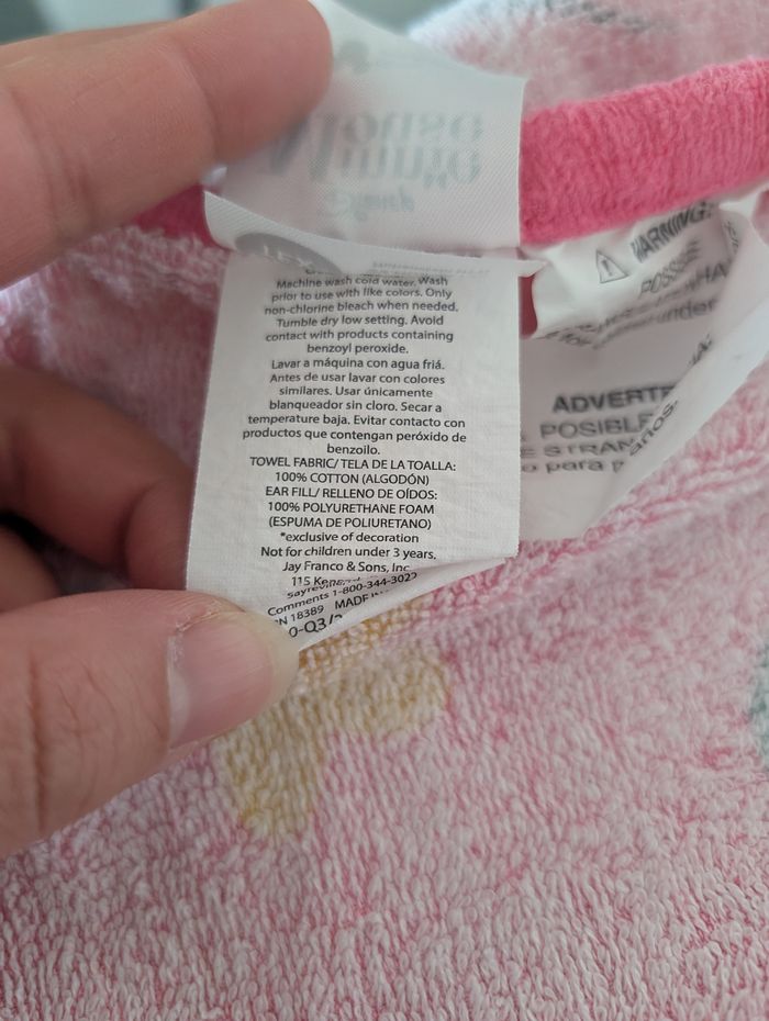 Serviette à capuche Minnie - photo numéro 7