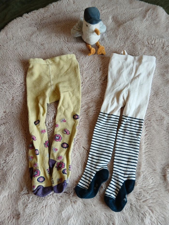 Lot de 2 paires de collants 19/22