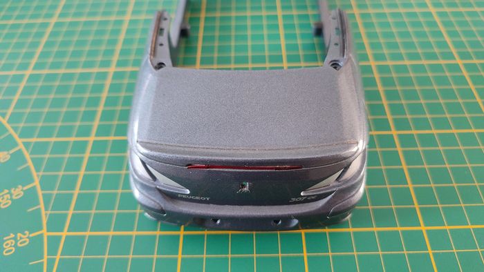 Carcasse carrosserie pièce miniature Peugeot 307 CC Solido miniature 1/18 1/18e 1/18eme #B71 - photo numéro 4