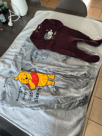 Lot 3 pyjamas 6 mois