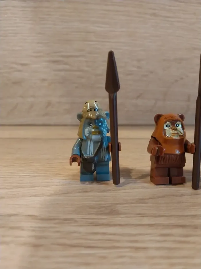 Figurines type lego 6 Ewoks star wars - photo numéro 4