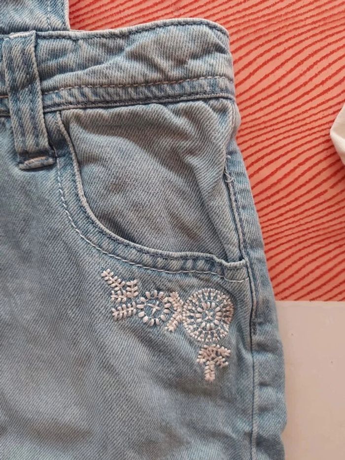 Salopette en jeans complices t-shirt Okaïdi 8 ans - photo numéro 11