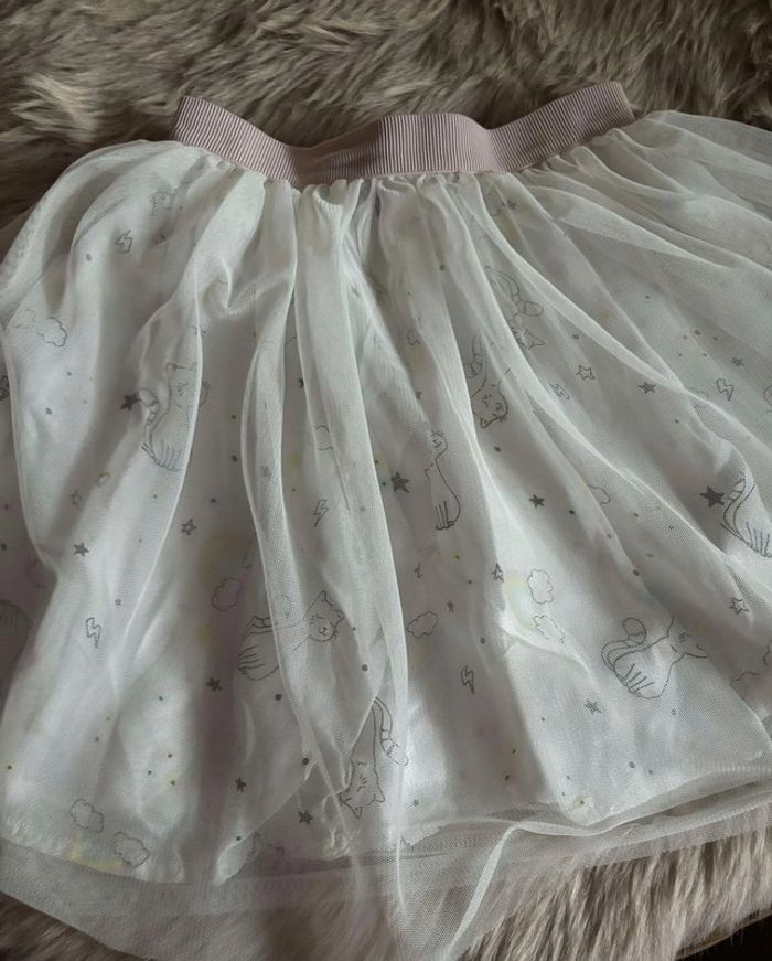 Lot de 2 jupes tulle noir et blanc Orchestra / Kiabi 8 ans - photo numéro 2