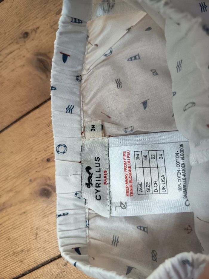 Pyjama été garçon 3 mois Cyrillus - photo numéro 4