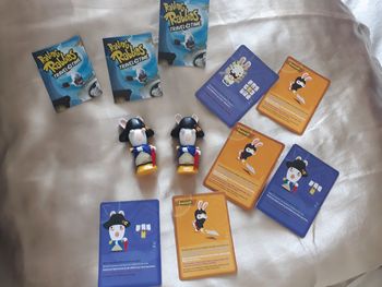 Figurines + cartes Lapins Crétins