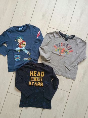 Lot 3 haut de pyjama 5 ans 