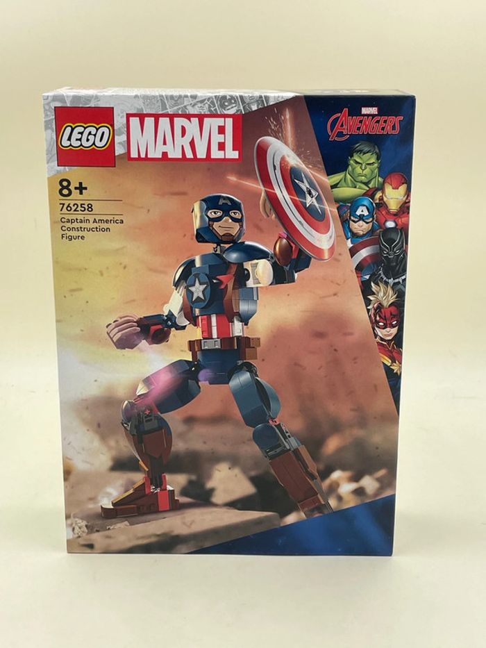Lego Marvel Avengers Captain America construction figure N•76258 neuf