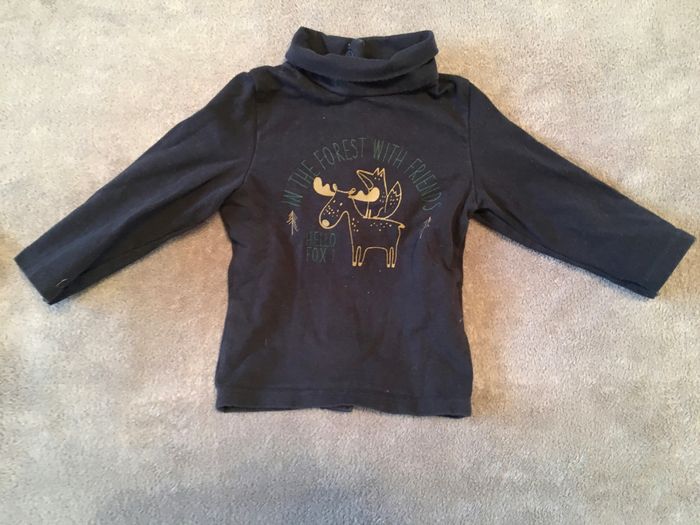 Lot de 3 t-shirt col roulé - photo numéro 3