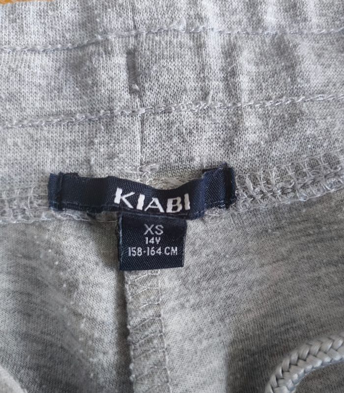 Jogging Garçon Kiabi Gris Sport 14 ans / XS (158-164cm) Zippé - photo numéro 4