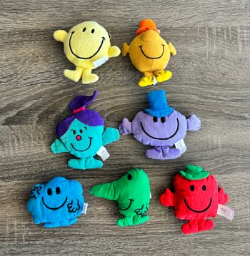  Minis peluches Monsieur Madame 