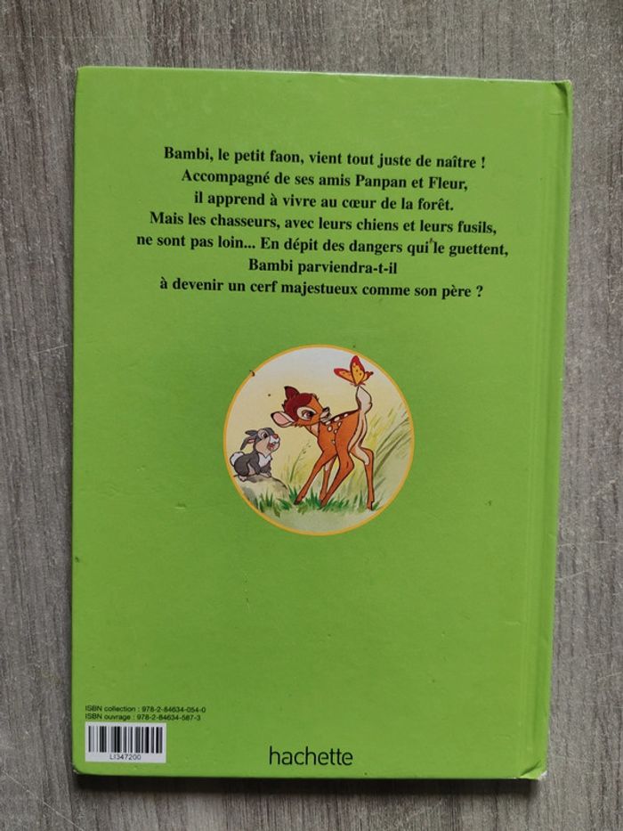 Livre le club du livre Disney Bambi - photo numéro 2