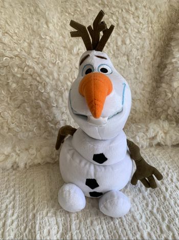 Peluche Olaf la reine des neiges Disneyland
