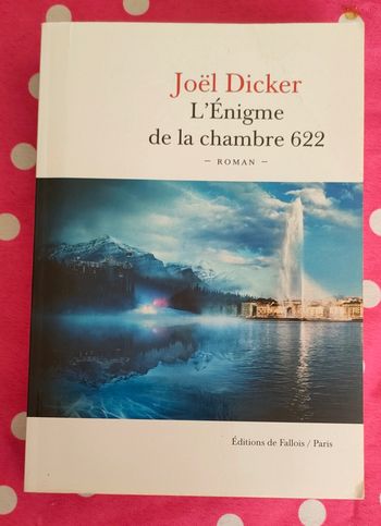 Livre Joël dicker