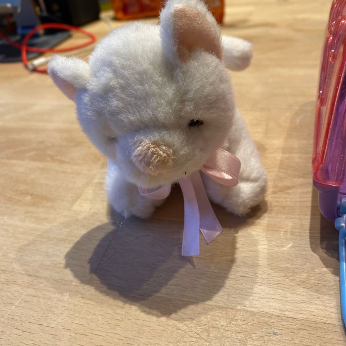 My carry pet chat en peluche avec boîte de transport - photo numéro 3