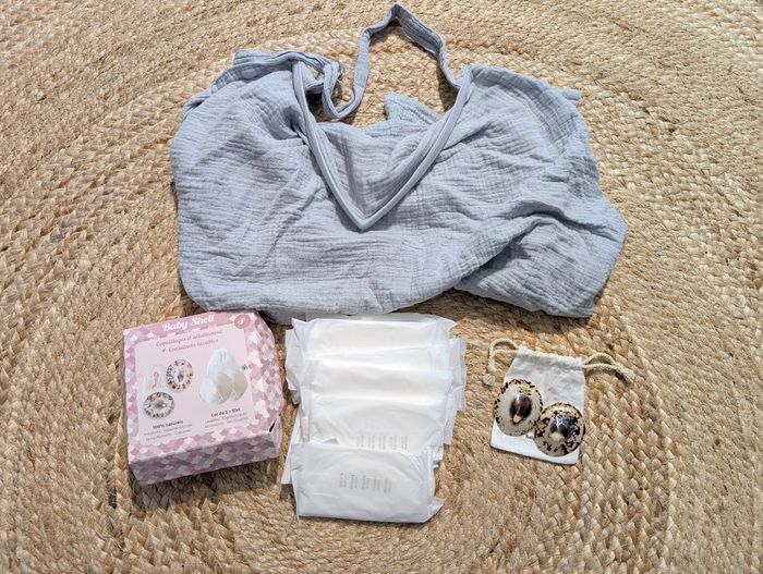 Coquillages d’allaitement (S) + accessoires offerts