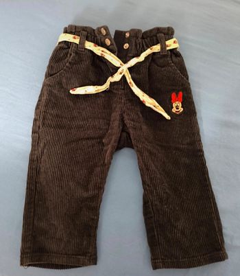 Pantalon Velours bébé