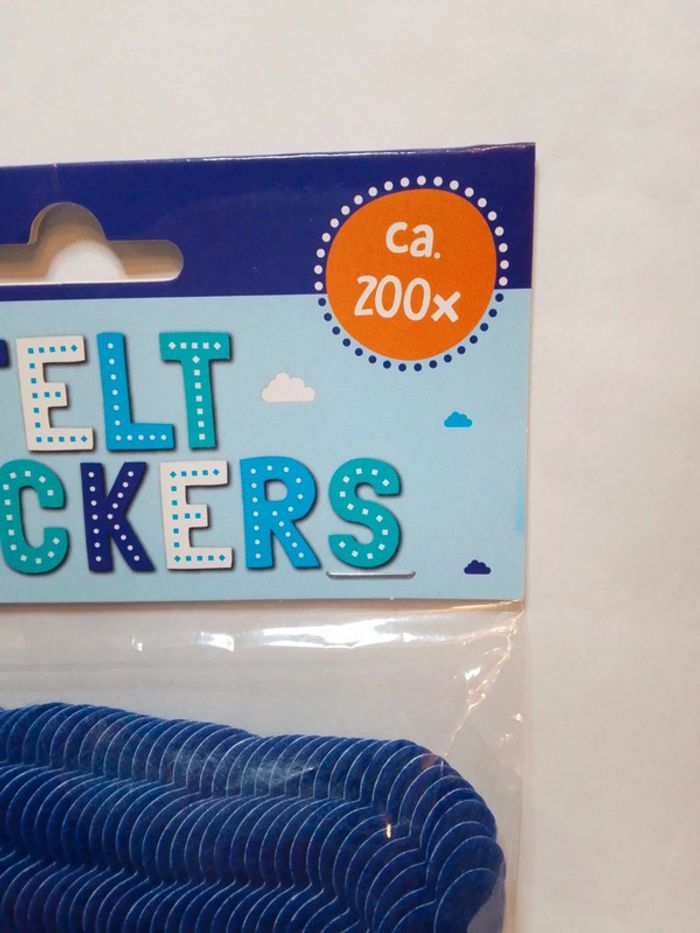 Autocollants feutrine "Nuage" scrapbooking - photo numéro 4