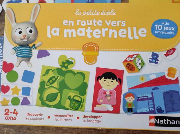 Jeu de société En route vers la maternelle