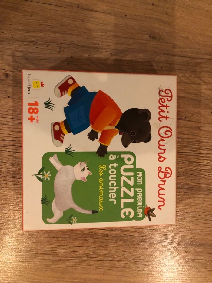 Puzzle petit ours brun