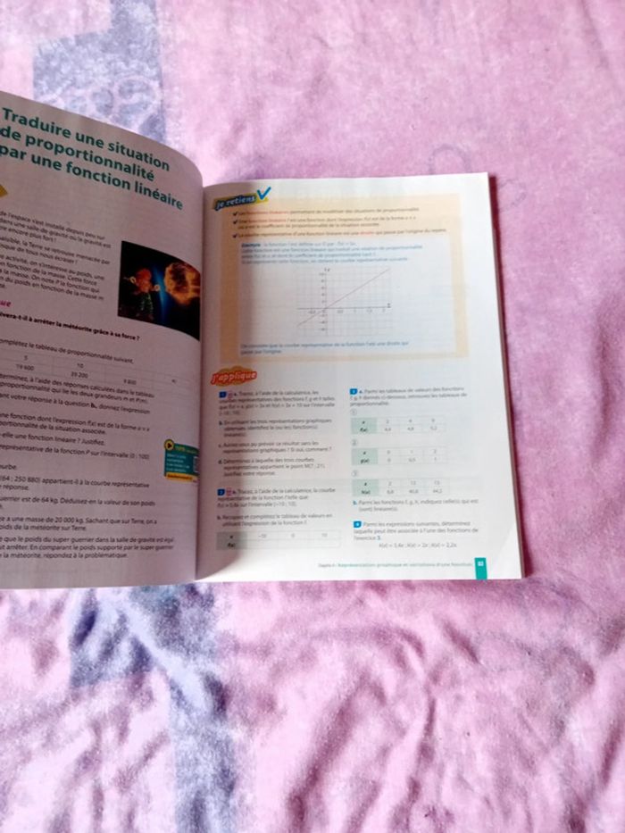 Cahier d'exercice de math 2de bac pro neuf - photo numéro 2