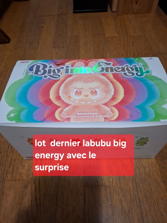 Lot de 6 labubu big energy