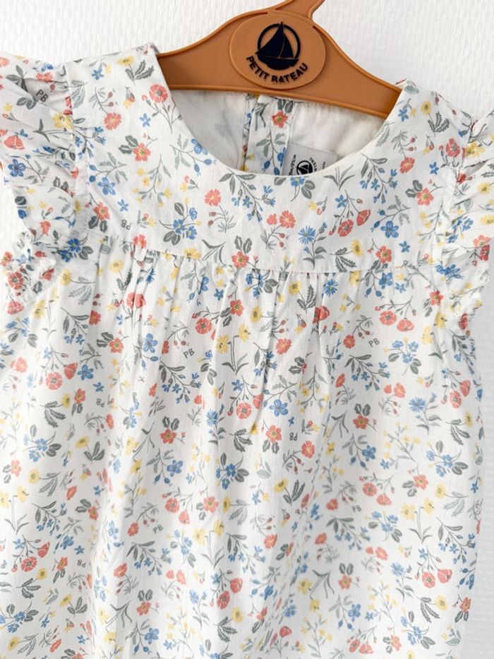 Combinaison légère sans manches Petit Bateau Taille 18 mois - photo numéro 2