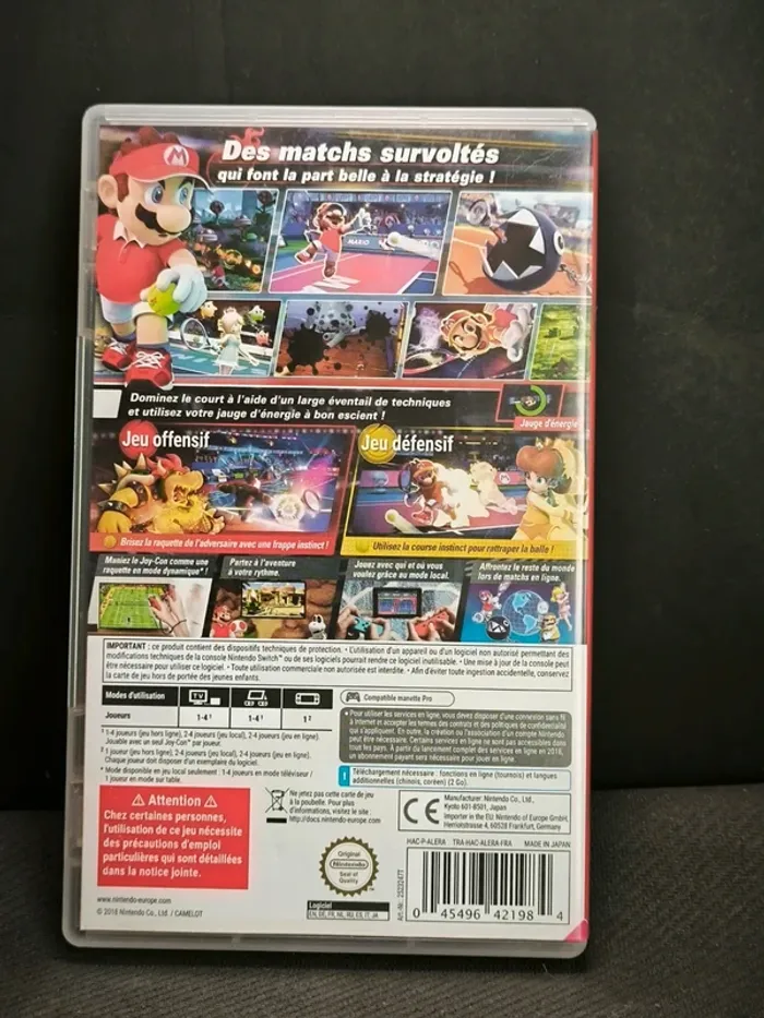 mario tennis aces nintendo switch - photo numéro 2