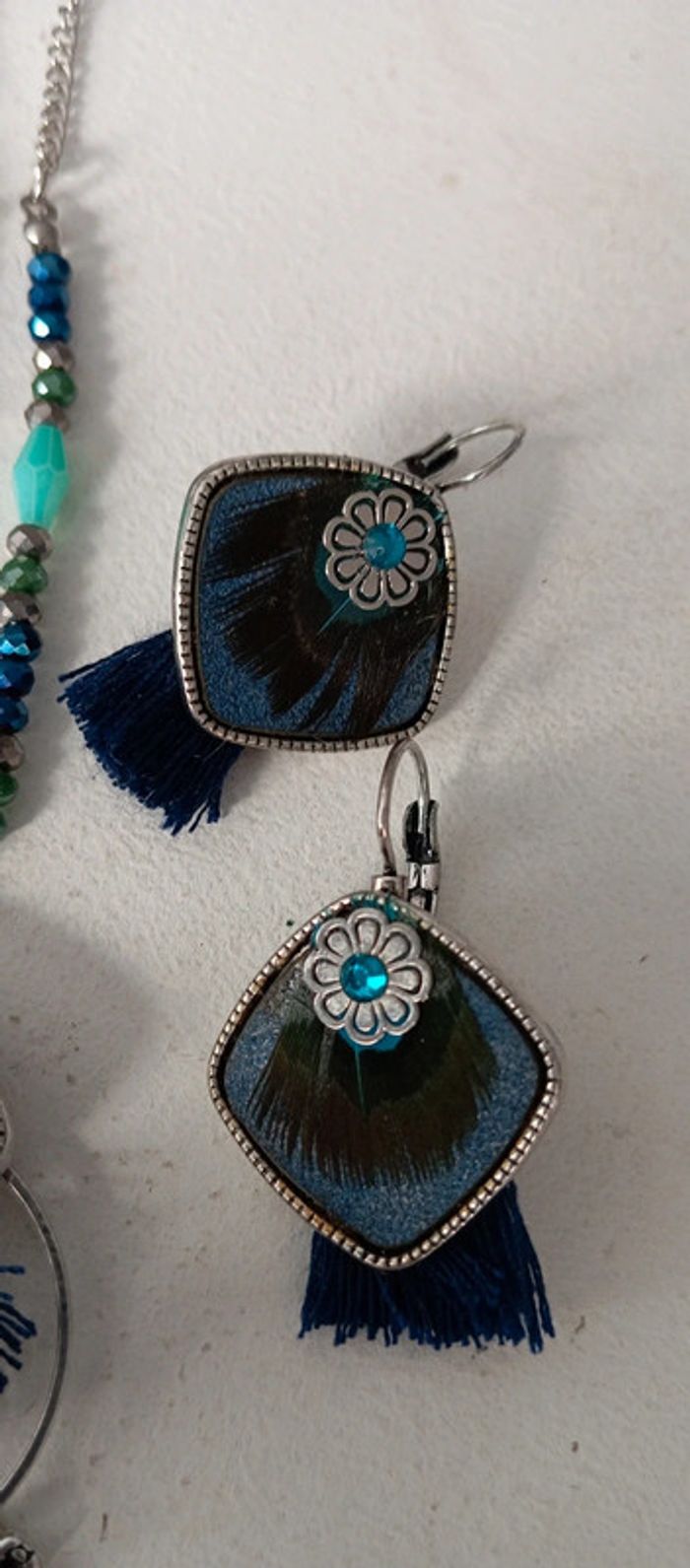Parure breal collier + boucles d'oreilles - photo numéro 3