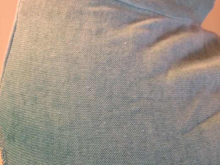 T shirt bleu clair nuancé ✧ motifs coeurs ✧ manches courtes ✧ look féminin - photo numéro 10