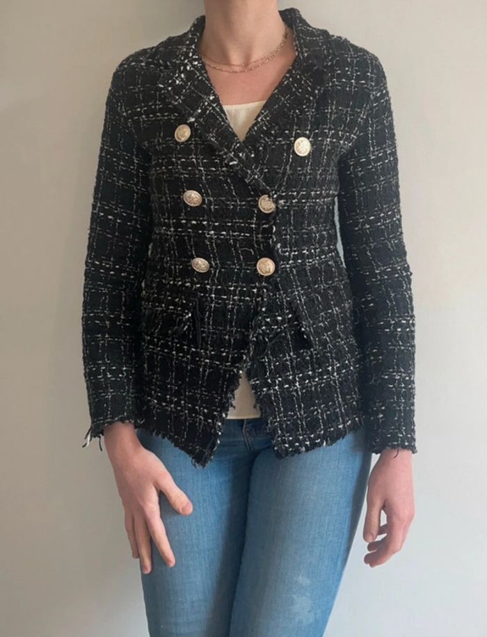 Veste tweed Shein - photo numéro 3