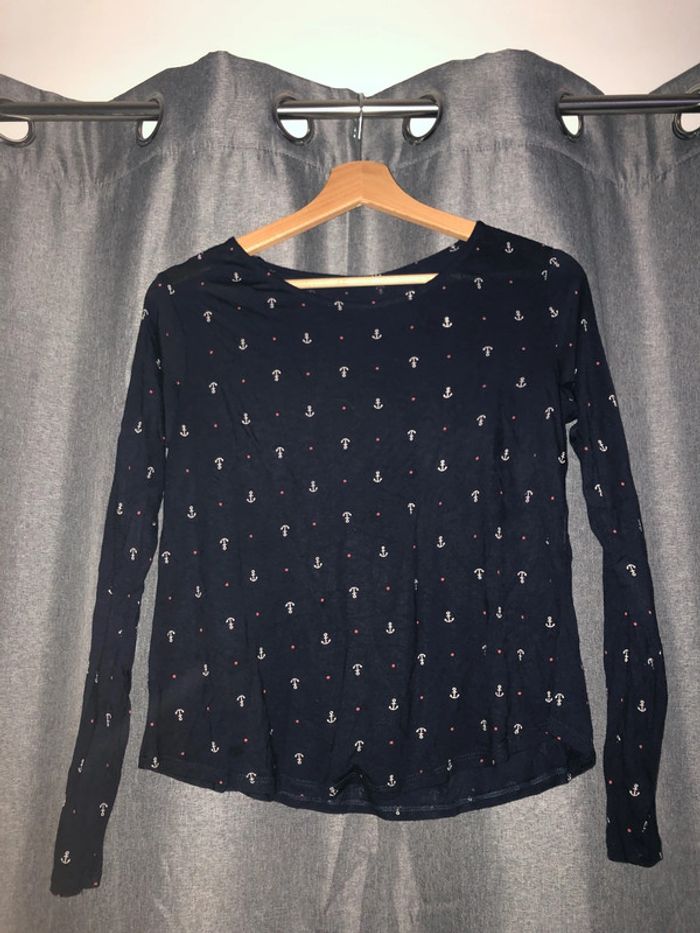 T-shirt ML haut pyjama - femme taille xs