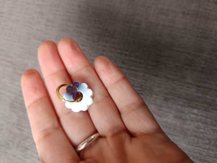 Lot boucles d'oreilles résine - photo numéro 7