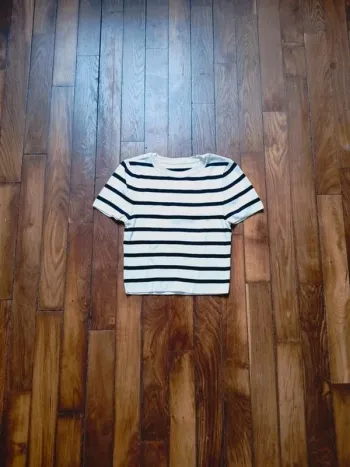 Tee-shirt Crop Top Zara taille S