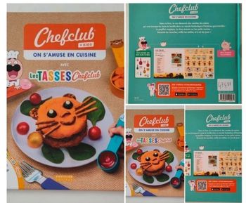 NEUF Livre Chef Club " On s'amuse en cuisine " recettes pour enfants