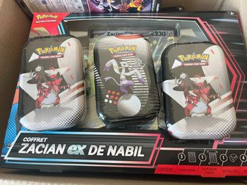 3 Mini-Tin Pokémon 10.5 Foudre Noire & Flamme Blanche - NEUF SCELLÉ FR