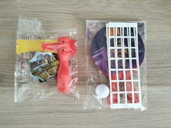 Deux jeux d'extérieur.