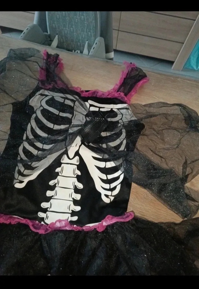 Déguisement Robe pour halloween fille taille M - photo numéro 6