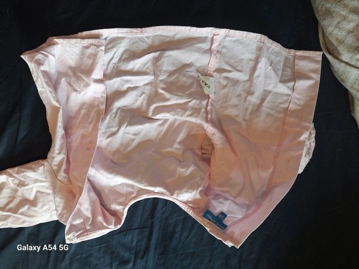 Chemisier rose claire uni 1an - photo numéro 2