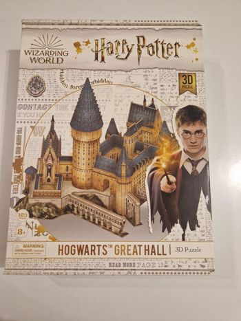 Puzzle 3d Harry Potter Wizarding World Grande Salle