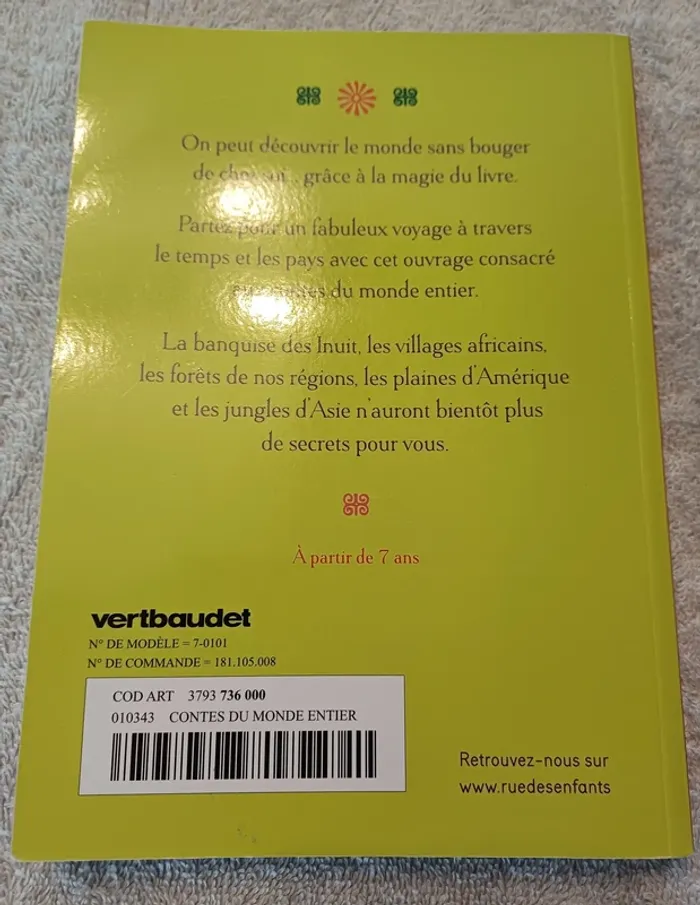 Livre Contes du monde entier (familleac72) - photo numéro 2