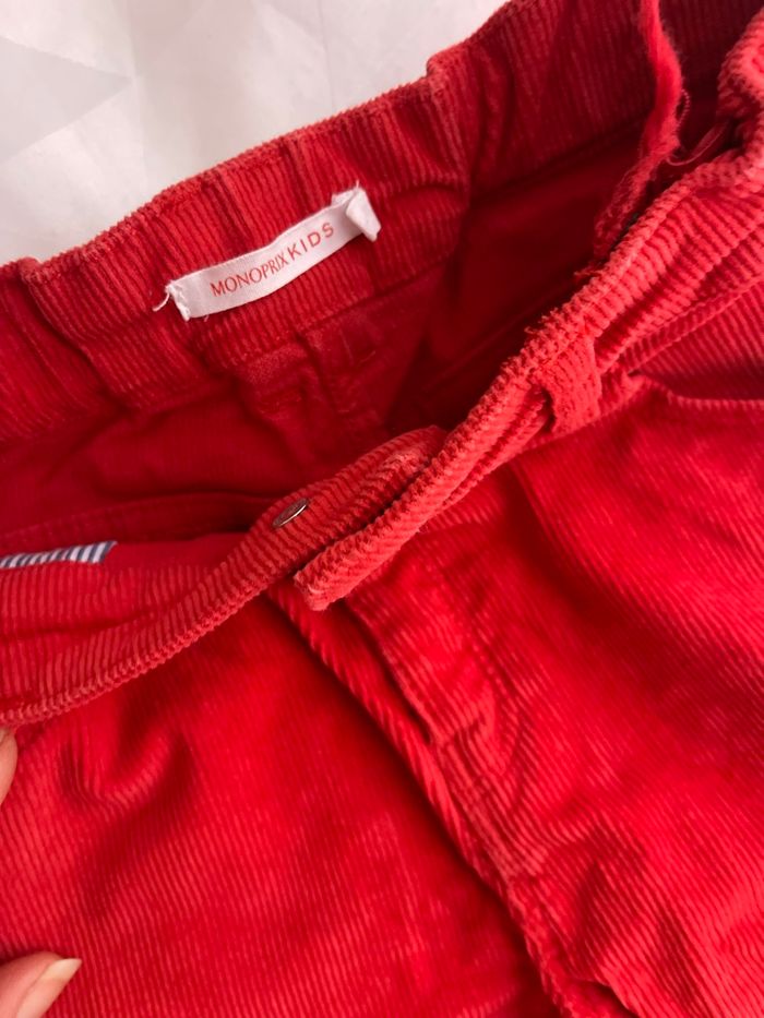 Pantalon velour - photo numéro 2